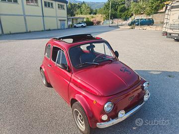 Fiat 500R 1975 - 70.000 km - Rosso metallizzo