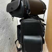 Borsa moto con rullo da sella SADDLEMEN