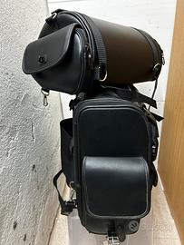 Borsa moto con rullo da sella SADDLEMEN