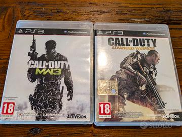 2 giochi call of duty ps3