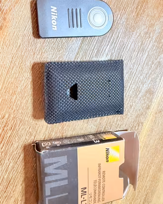 Nikon ML-L3 Telecomando originale con custodia