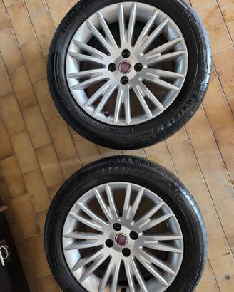 Cerchi + gomme fiat bravo estive