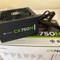 ALIMENTATORE MODULARE CORSAIR CX 750 M 80 + PLUS