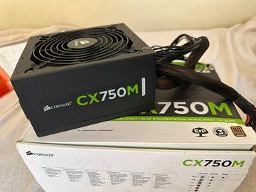 ALIMENTATORE MODULARE CORSAIR CX 750 M 80 + PLUS
