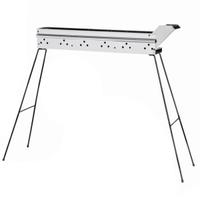 Fornacella in acciaio inox per arrosticini 80 cm