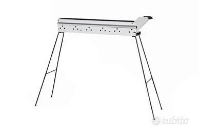 Fornacella in acciaio inox per arrosticini 80 cm