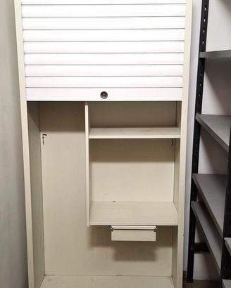 Mobile in metallo x ripostiglio dispensa 180x80x40