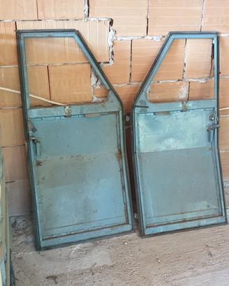 Coppia portiere ape 50 gabina stretta 