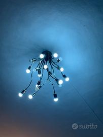 Lampadario 18 porta lampadine