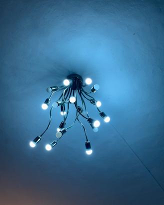 Lampadario 18 porta lampadine