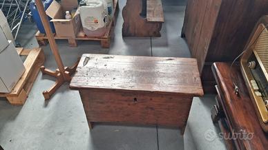 Baule/Cassapanca in legno