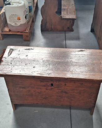 Baule/Cassapanca in legno