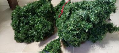 albero di natale -MT2,10 ad aghi folti e pieni,