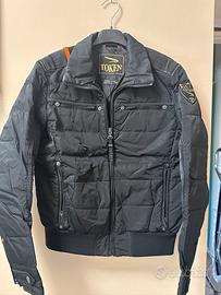 Giubbotto bomber token nero biker sportivo tg 42/S