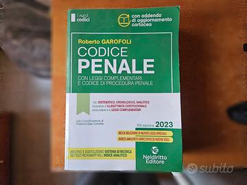 Codice Penale Nel Diritto 2023