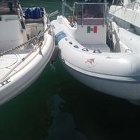 Gommone con motore 40 pro mercury