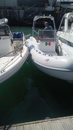 Gommone con motore 40 pro mercury