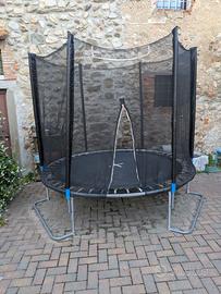 Trampolino elastico da giardino