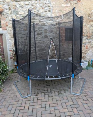 Trampolino elastico da giardino
