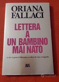 lettera a un bambino mai nato Fallaci 