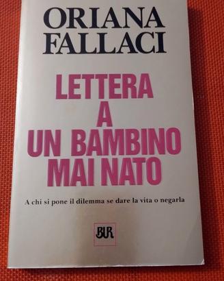 lettera a un bambino mai nato Fallaci 