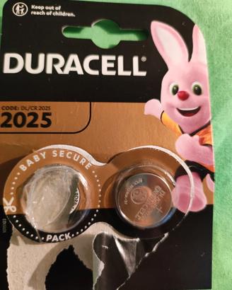 Batteria Duracell CR2025