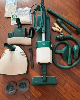 Folletto Vorwerk VK122 con tutti gli accessori