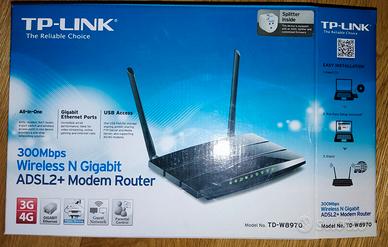 TP-LINK ASDL2+ MODEM ROUTER 