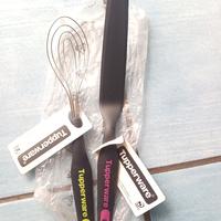 spatola grande x spalmare e frusta tupperware 