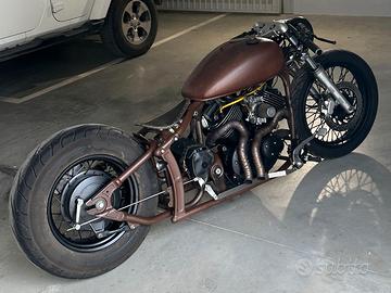 Yamaha XVS 650 Drag Star Bobber Custom Rat Bike