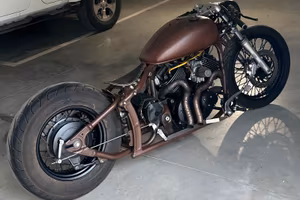 Yamaha XVS 650 Drag Star Bobber Custom Rat Bike