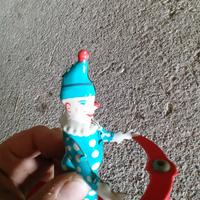 giocattolo di latta pagliaccio 