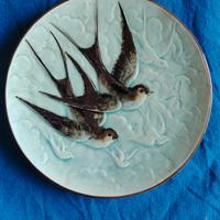 piatto di Maiolica da collezione, fine 900