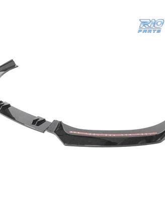 SPOILER LIP PER AUDI A4 B9 16- LOOK RS4 NERO