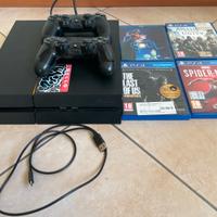 Ps4 +2 controller+ 3 giochi +bluray film