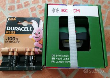  Lampada Frontale BOSCH 190 LUMEN 