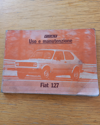 Libretto uso e manutenzione Fiat 127