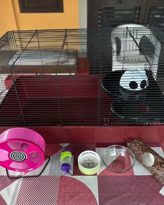 GABBIA E ACCESSORI PER CRICETI