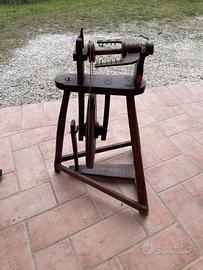 Antico Arcolaio/filatoio in legno