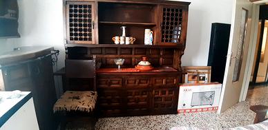 credenza in stile barocco spagnolo