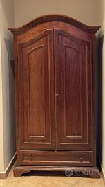Armadio 2 ante legno massello