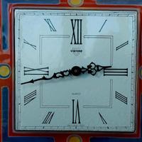 Orologio da parete in vetro di murano perfetto.