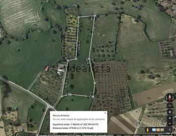 Terreno seminativo agricolo alberato Bruchito Enna