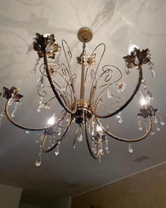 Lampadario con pendenti