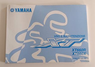 MANUALE USO E MANUTENZIONE YAMAHA XT660R - XT660X