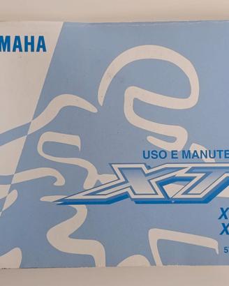MANUALE USO E MANUTENZIONE YAMAHA XT660R - XT660X