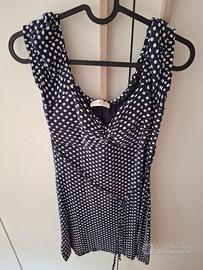 Vestito pois blu