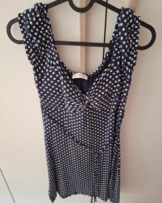 Vestito pois blu