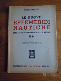 Effemeridi astronomia nautica - regata di yacht