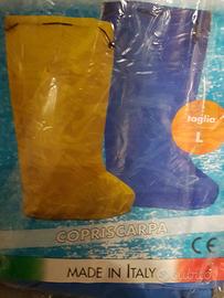 stivali copri scarpa per la pioggia 